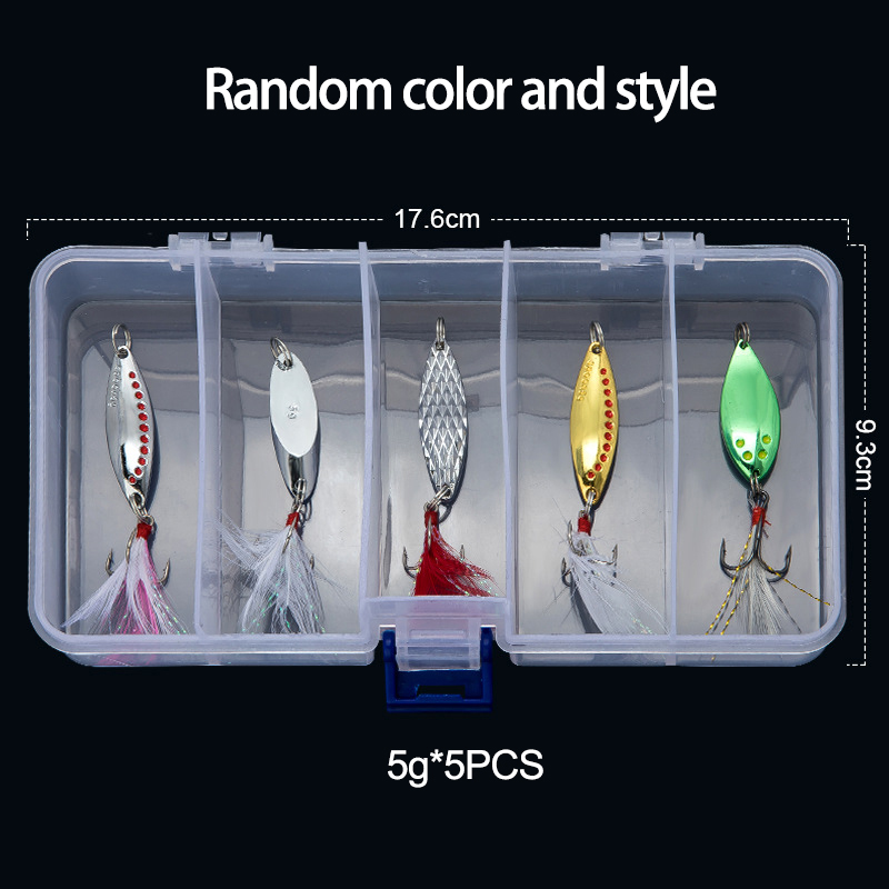 Fishing Lure Spinnerbait - Metalowa łyżka Spinner Fishing Lure 5g