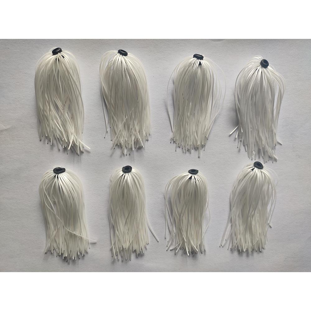 Fishing Lure Buzzbait - 8 Zestawów 50 Sztuk Silikonowych Spódniczek