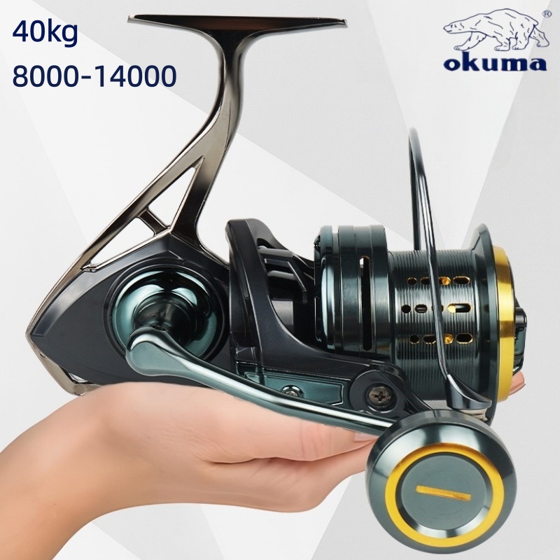 Abu Garcia Reel Max - Okuma Premium Duża Kołowrotek Spinningowy do