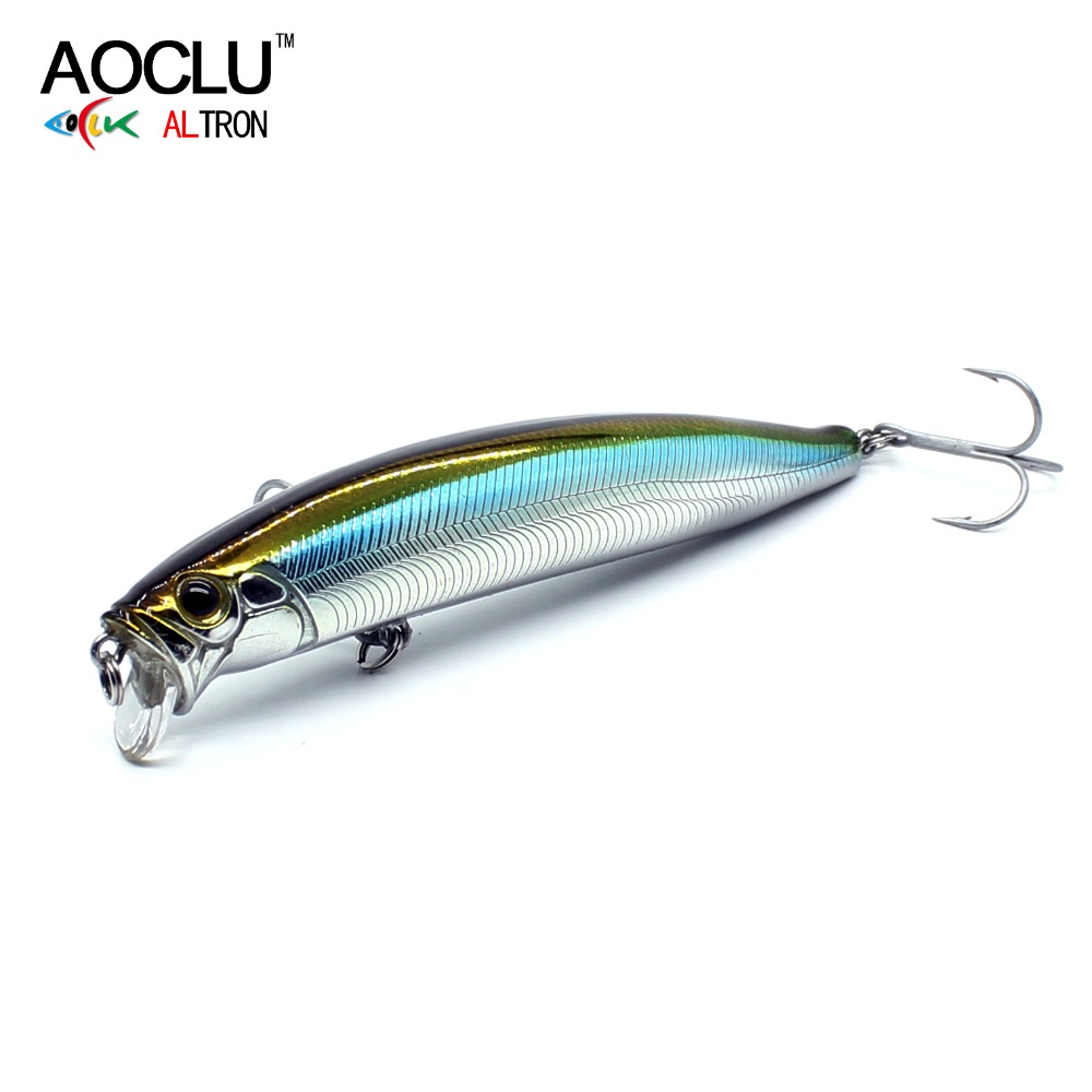 Fishing Lure Topwater - AOCLU Seabass Killer pływający wobler 105mm
