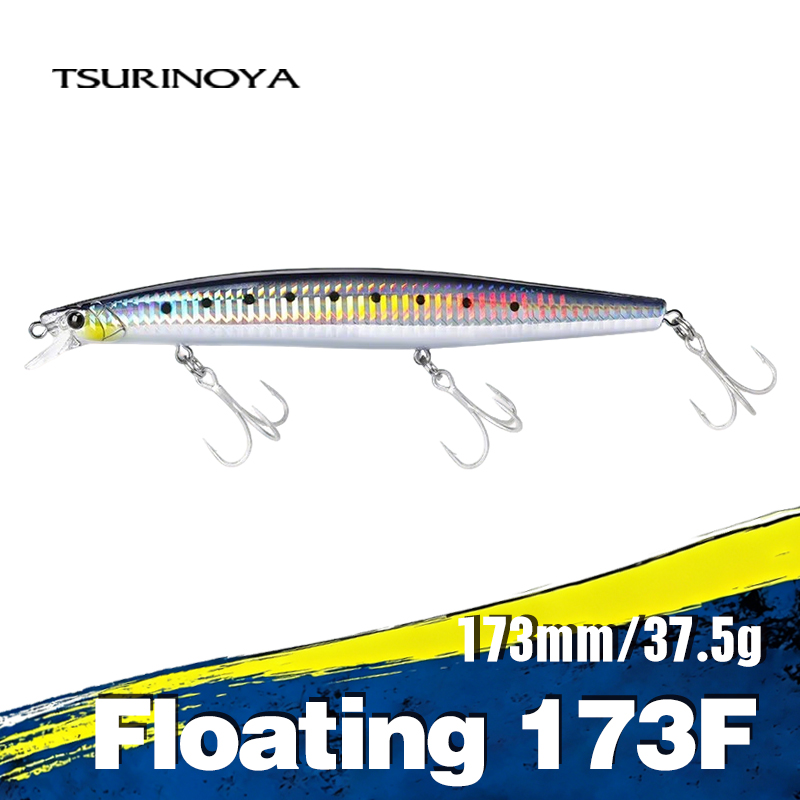 Fishing Lure Popper - Żądło wędkarskie TSURINOYA 173F pływające ryby
