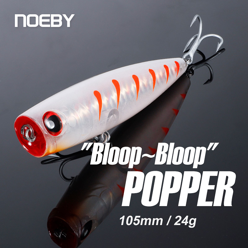 Fishing Lure Popper - Noeby 105mm 24g Topwater Popper przynęty