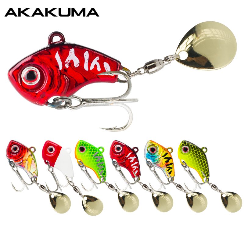 Fishing Lure Spinnerbait - 6 szt. 5g/7g/10g/14g/20g Obrotowe Metalowe Przynęty