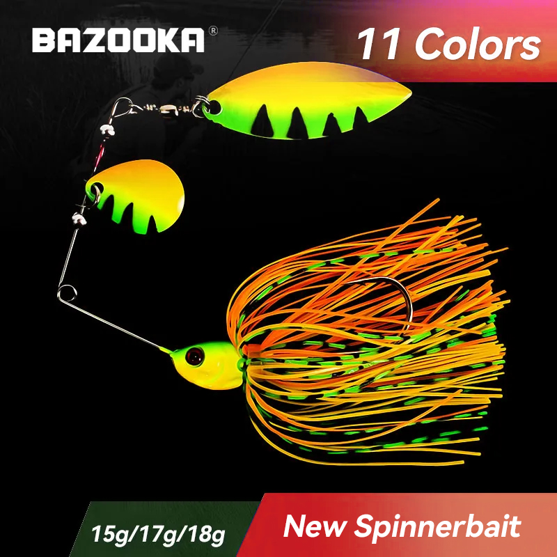 Bazooka 15g 18g Spinnerbait Fi – Fishing Lure Buzzbait recenzja i cena