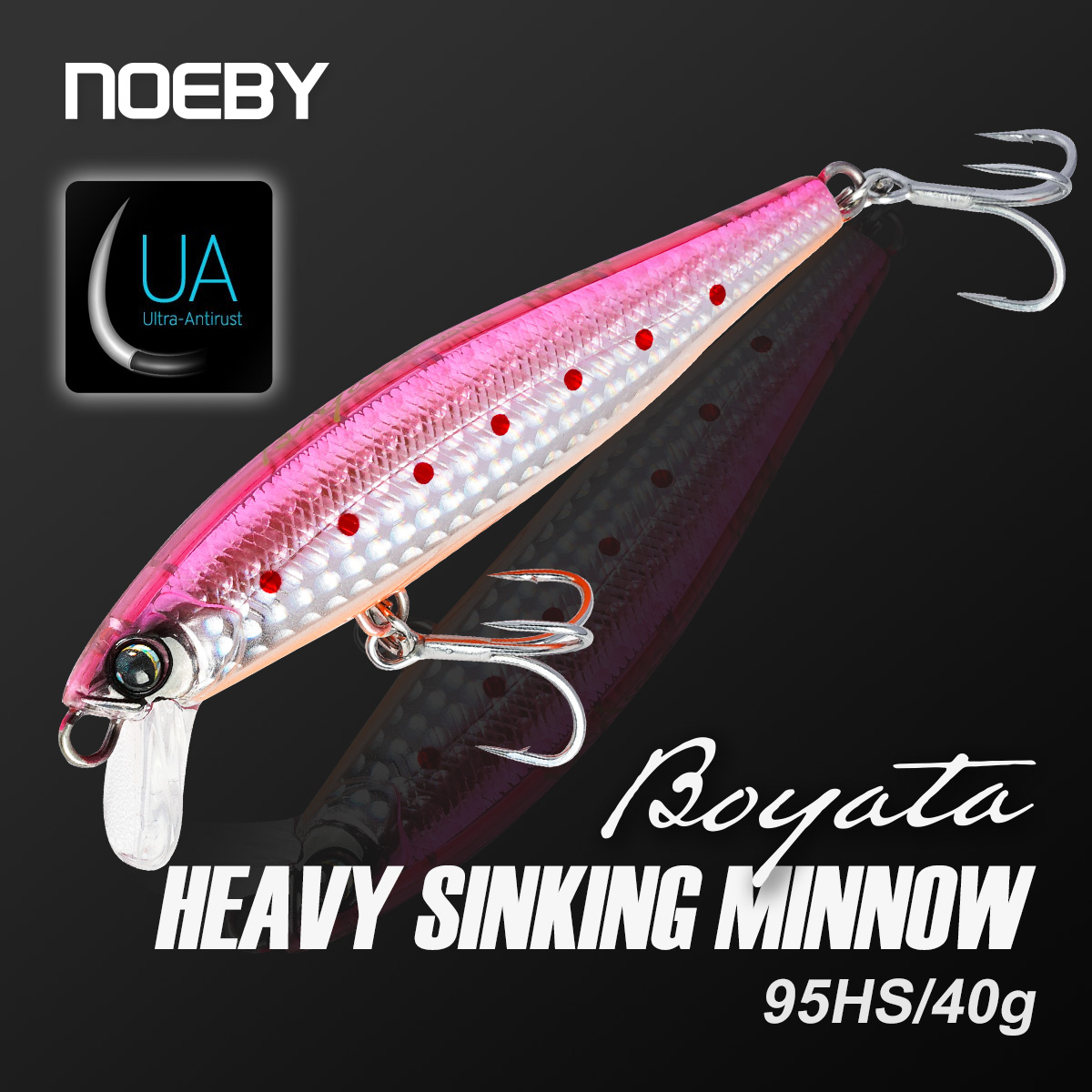 NOEBY 95mm 40g Ciężko Tonący M – Fishing Lure Buzzbait recenzja i cena