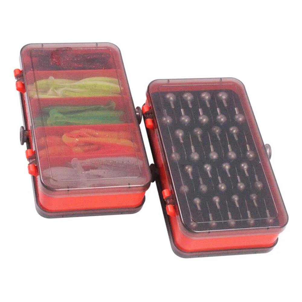 Przenośny Dwustronny Pojemnik  – Fishing Lure Soft Plastic recenzja i cena