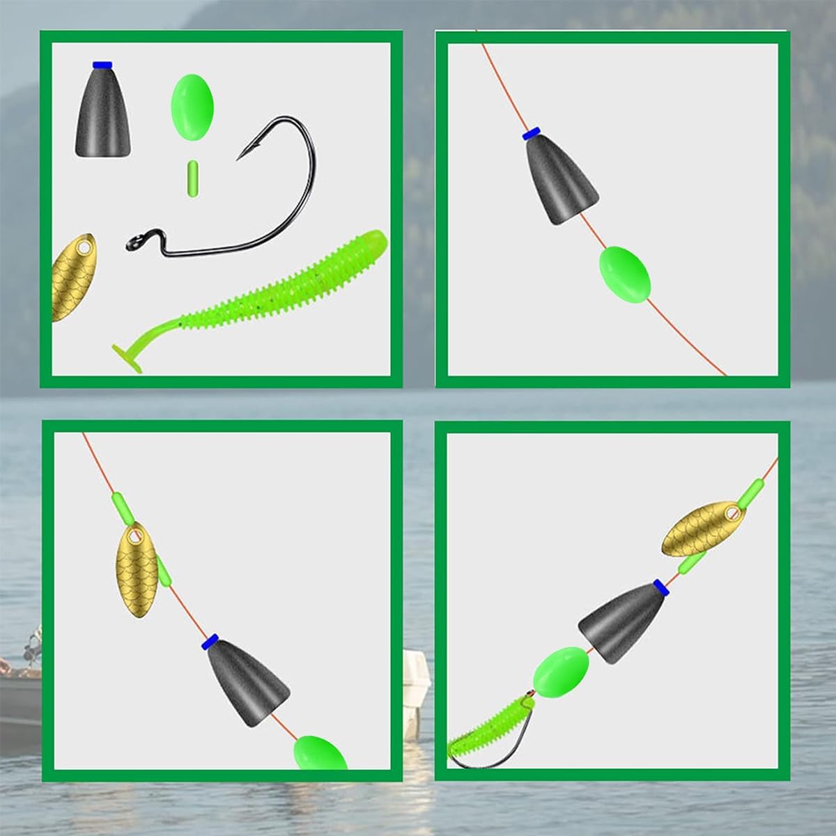 Świecące koraliki wędkarskie o – Fishing Lure Making Kit recenzja i cena