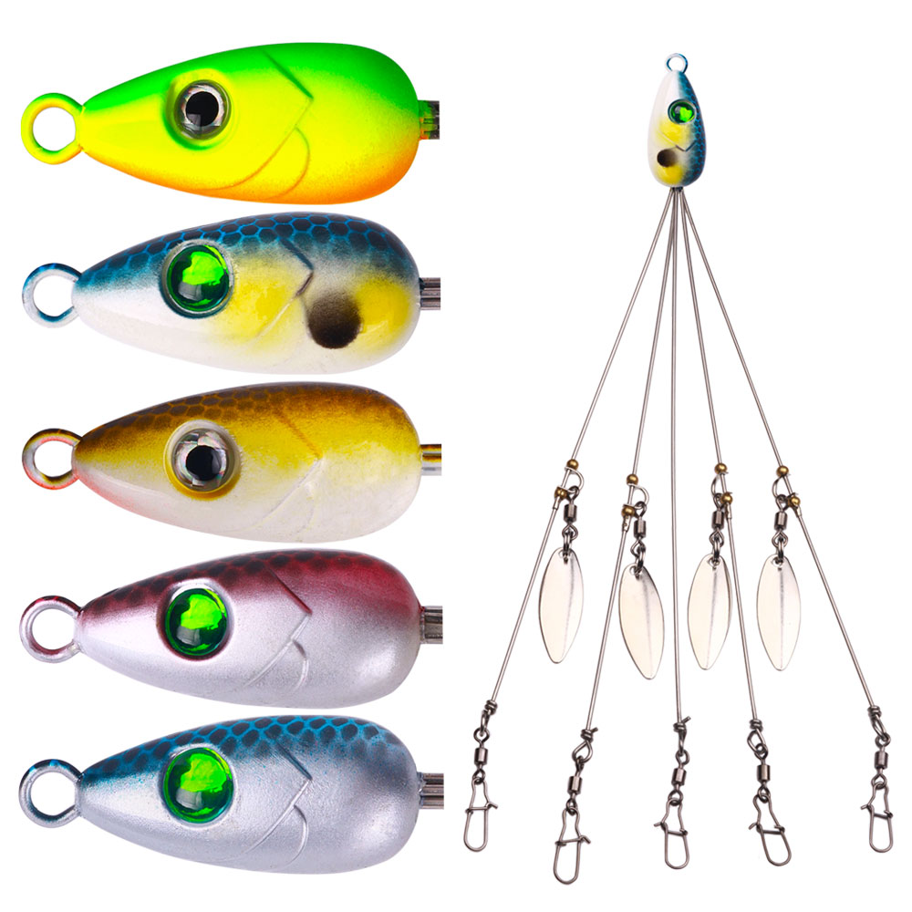 Zestaw przynęt Alabama Rig Spi – Fishing Lure Blade Bait recenzja i cena