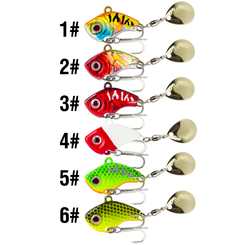 6 szt. 5g/7g/10g/14g/20g Obrot – Fishing Lure Spinnerbait recenzja i cena